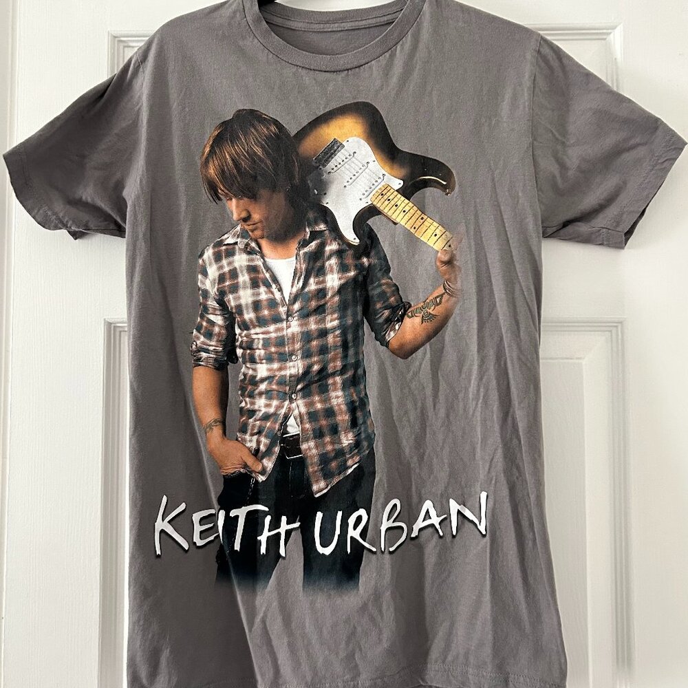 Keith Urban Photo Graphic T-Shirt Women's L
